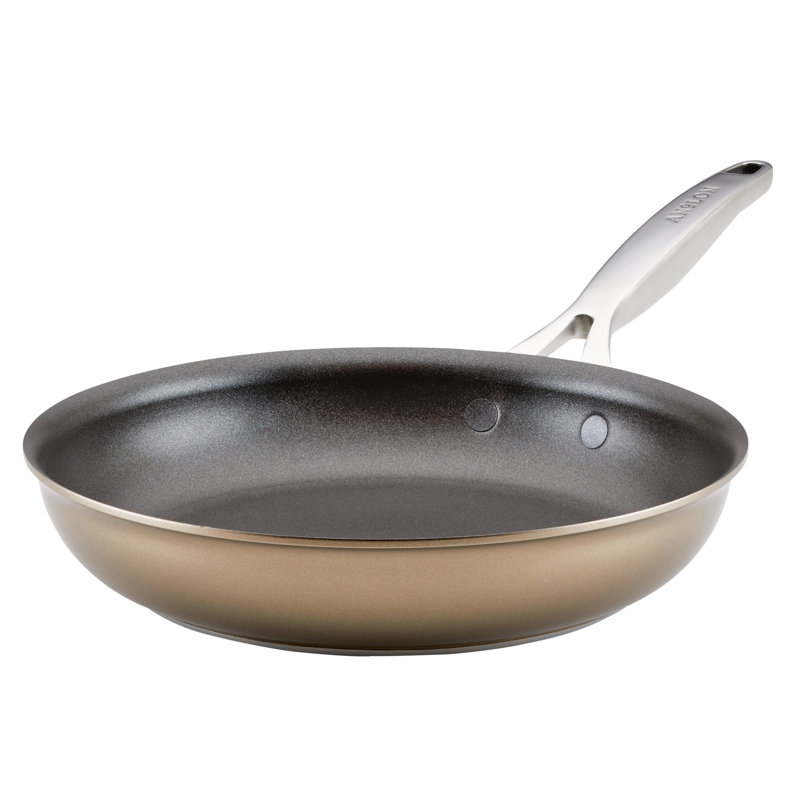Anolon Ascend Hard Anodized Aluminum 10-Inch Nonstick Frying Pan, Bronze