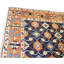 High-Quality Hand-Knotted Navy And Rust Area Rug