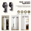 Design moderne en forme de K - Porte de grange pliante en bois manufacturé avec trousse de quincaillerie-100830601-111065509