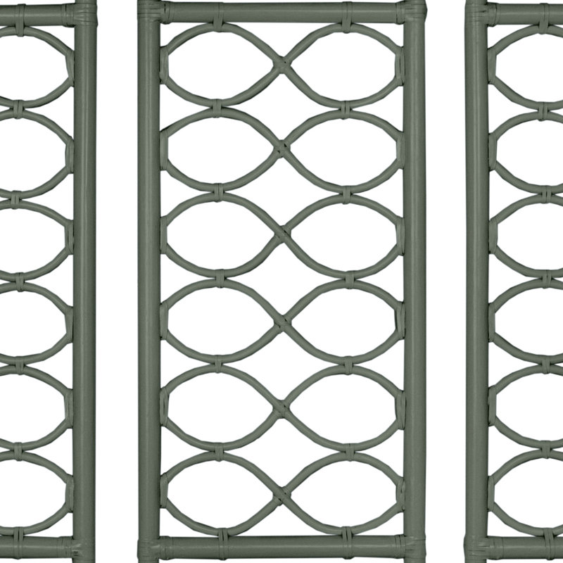 Infinity Low Profile Standard Bed, Bright Green, Queen