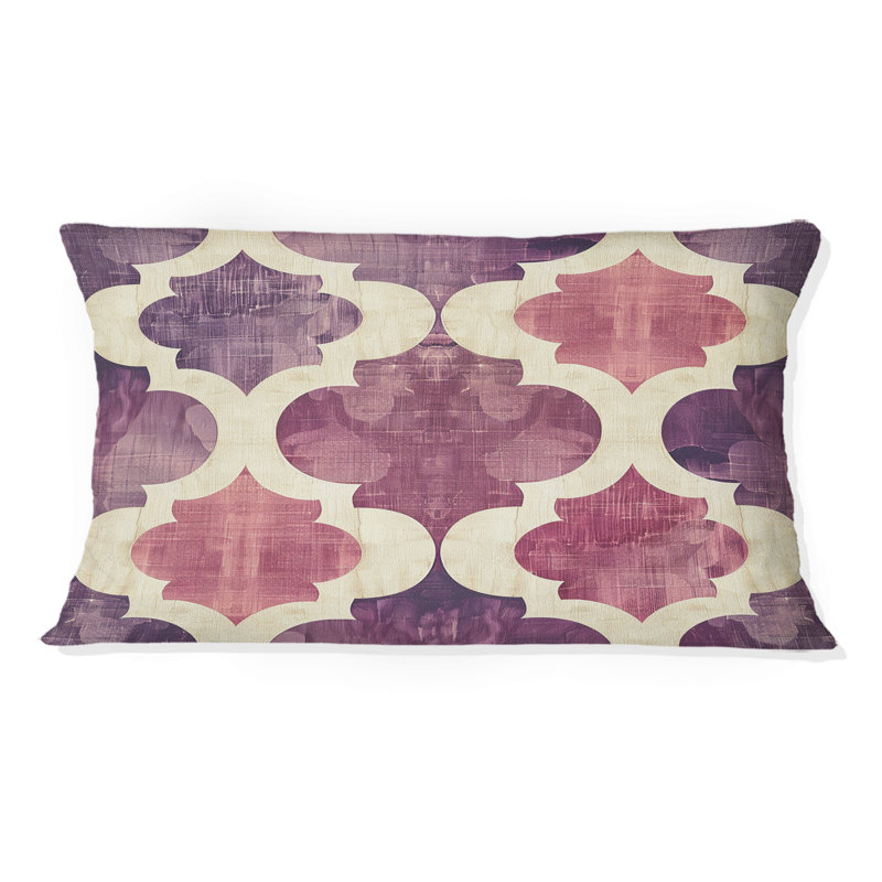 Coussin lombaire Maufo Quatrefoil Glam II - Transitional