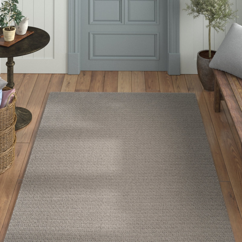 Bester Hand Woven Cotton Geometric Rug, Rectangle 2'3" x 5'