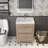 Laverock 23.5'' Single Bathroom Vanity with Acrylic Top-2085428866