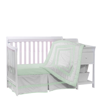 Bajo 3 - Piece Crib Bedding Set