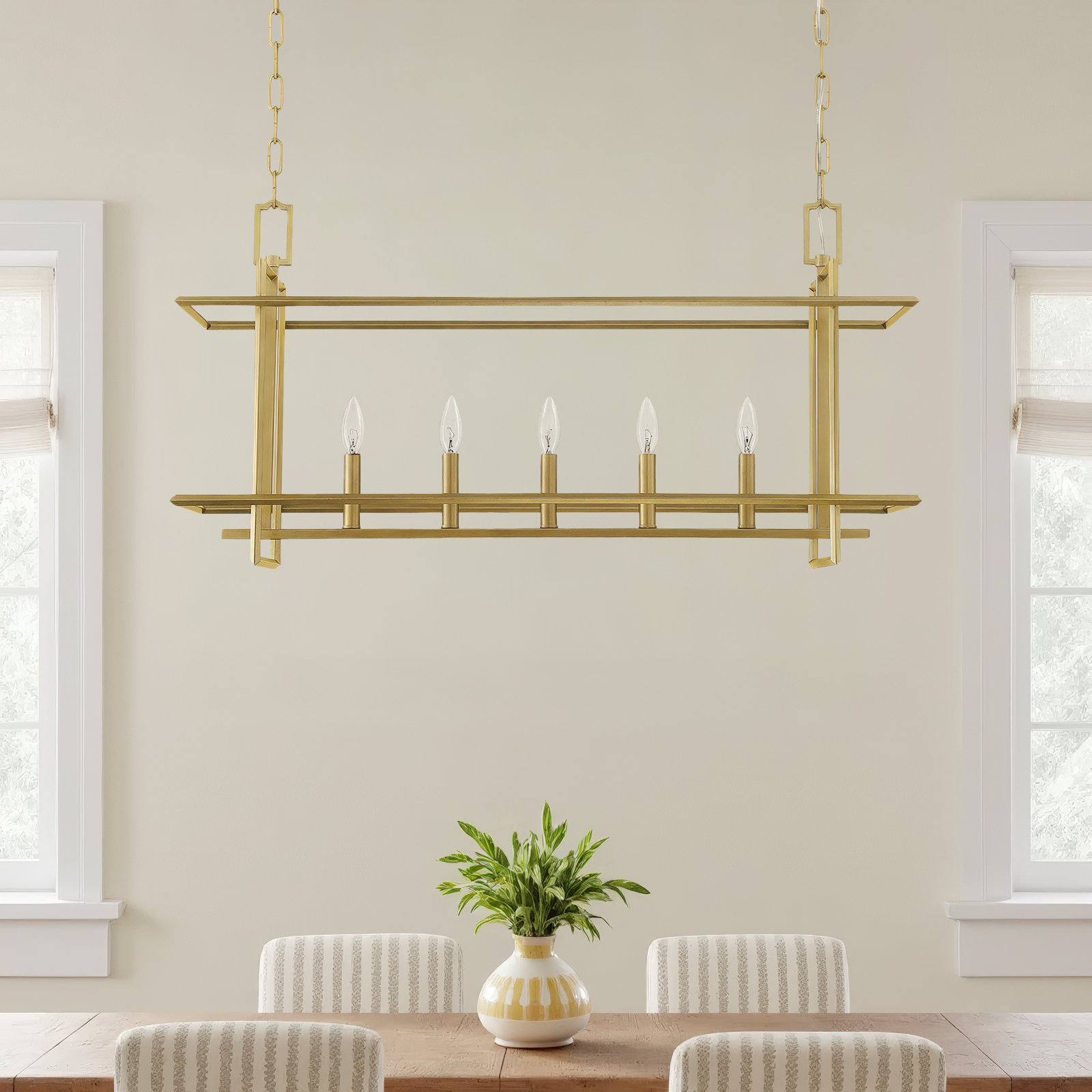 Aldis Iron 5-Light Chandelier