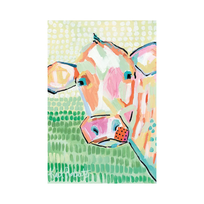 Peggy 1 Piece Wrapped Canvas Painting, 30.48 cm H x 45.72 cm W