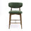 Lofland Forest Green Performance Textured Velvet Counter Stool