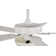 52-in 5-blade Reversible Ceiling Fan With Led Light And Remote Control