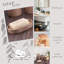 Stylish Matte Beige Soap Dish with Natural Bamboo Base - Polyresin Soap Holder for Contemporary Home-113484769