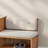 43.3in Rattan Woven Shoe Bench