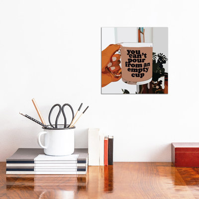 Empty Cup- Gallery-Wrapped Canvas Giclée
