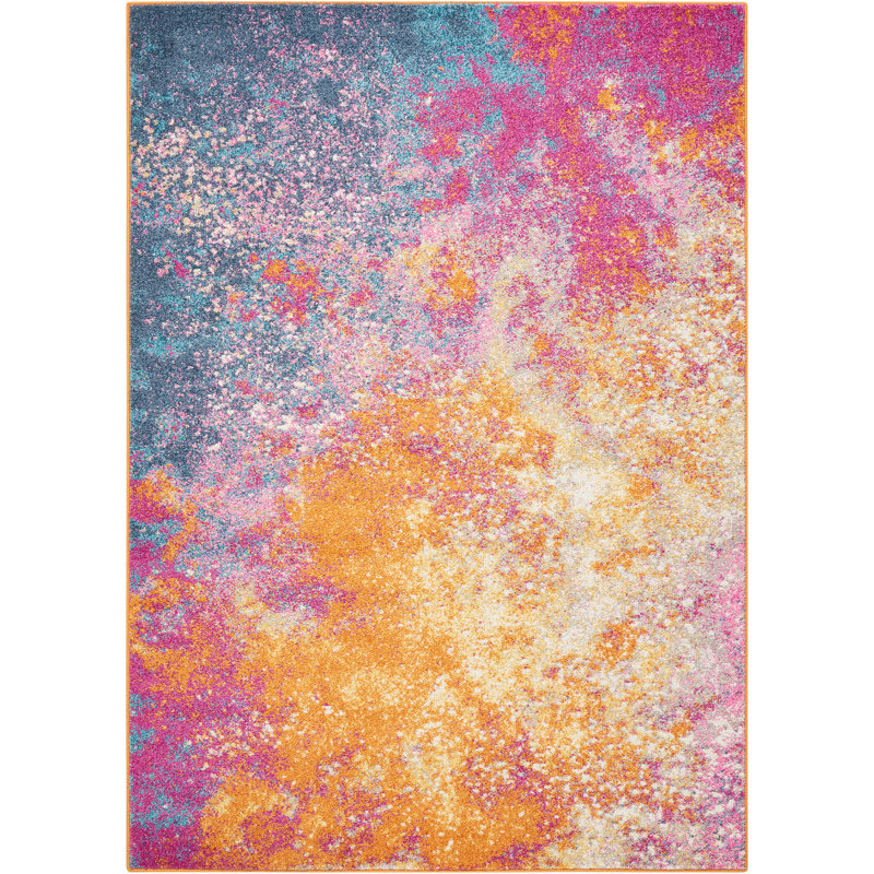 Geomar Abstract Area Rug, Rectangle 160 x 221cm