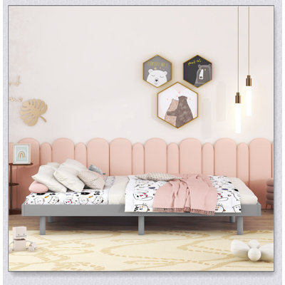 Modern Design Floating Platform Bed Frame