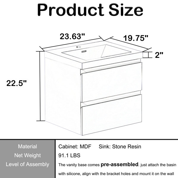 Dimensions du produit