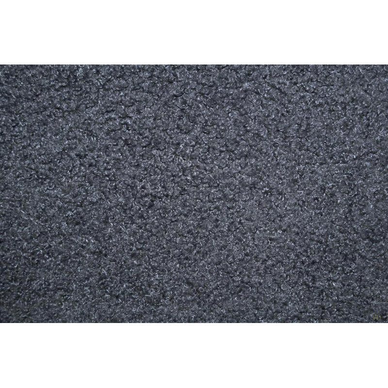 Mobilier de chambre à coucher double avec lit plateforme, Gris anthracite
