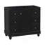 Meuble-lavabo noir 36 po (lavabo non inclus)