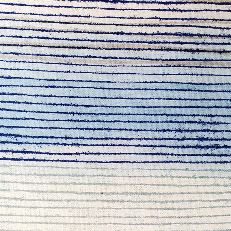 Coussin Sedona, 17 po x 17 po, Bleu