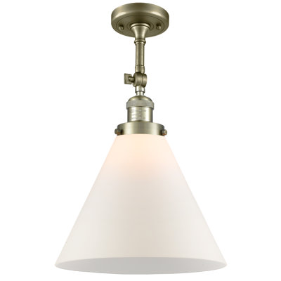 Plafonnier semi-encastré 1 lumière 12 po Tenny