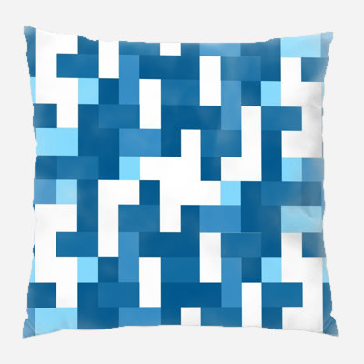 Coussin décoratif géométrique