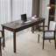 Bureau en bois massif avec tiroirs-322410306