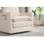 Fauteuil demi-tonneau pivotant avec mousse à mémoire de forme et chenille - rotation à 360 °-469675151-469675148