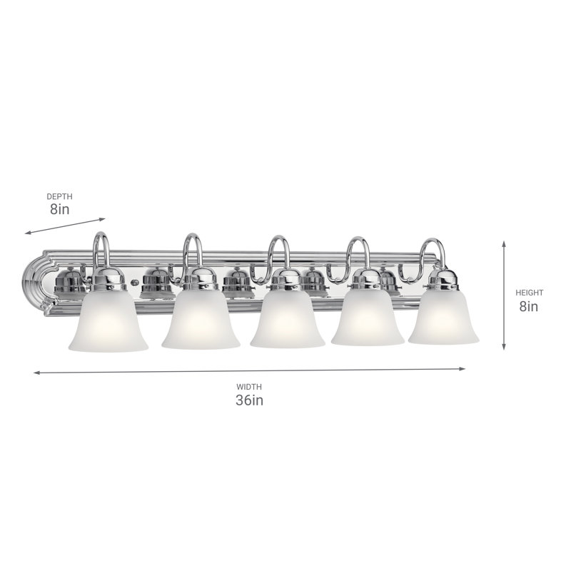 Nistler 5 - Light Vanity Light, Chrome