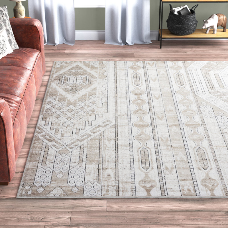 Jacklynn Geometric Indoor Rug, Rectangle 4'1" x 6'1"