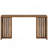 62.99" Rustic Brown Narrow Counter Height Pub Table, Bar Height Dining Table For Kitchen Or Dining Room