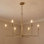 Lustre 6 lumières Alysa