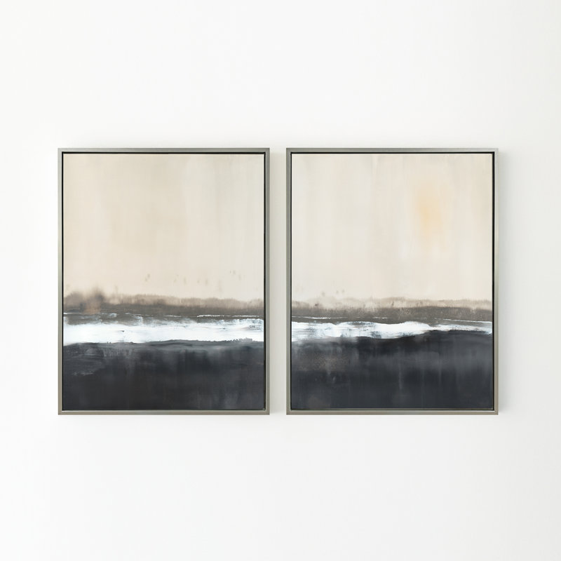 The Crossing Print by Carol Benson-Cobb, 41.5" H x 63" W, Silver