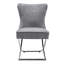 Geneva Upholstered Dining Chairs with Metal Base-662789516