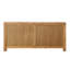 Devina 74" Reclaimed Pine 4-Dr Sideboard, Light Warm Wash