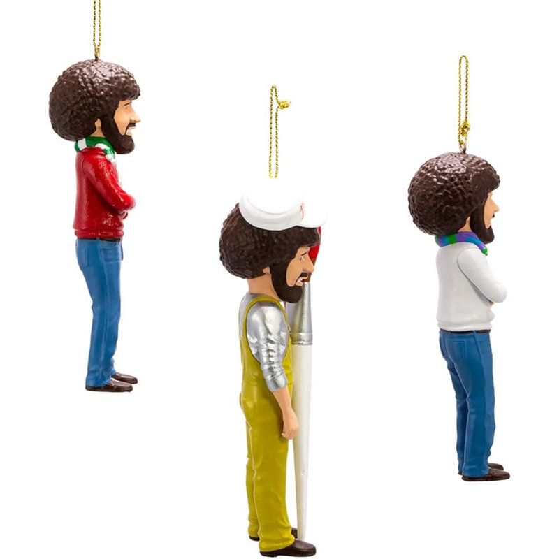 Bob Ross® 5.5'' Hanging Figurine Ornament