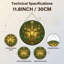 Panneau de vitrail Celtic Tree-703472827