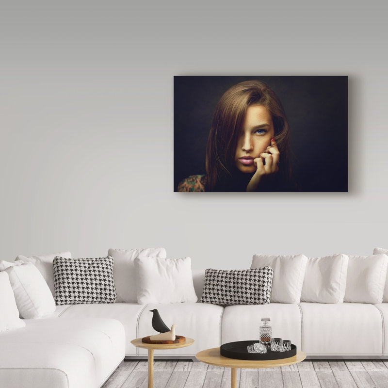 " Tanya Picture " by Zachar Rise, 12" H x 19" W x 2" D