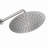10" Brushed Nickel Wall Mounted Dual Function Shower System With Rough-in Valve, Rainfall Head And Handheld-123107261