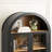 5-Tier 71'' H Freestanding Arch Display Cabinet With 3-Color Light Modes And Motion Sensor-639548702
