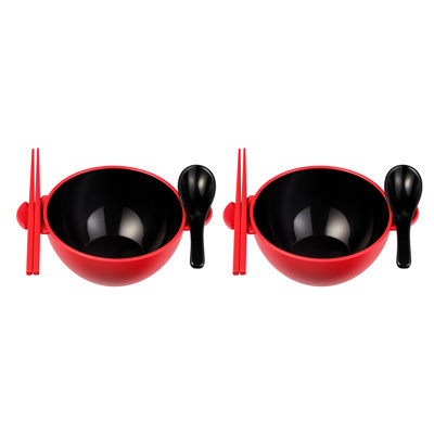 Earth Ramen Bowl 6Piece Set Made from PlantDerived and Other Natural Materials