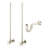Classic P-Trap Water Supply Kit-41290708