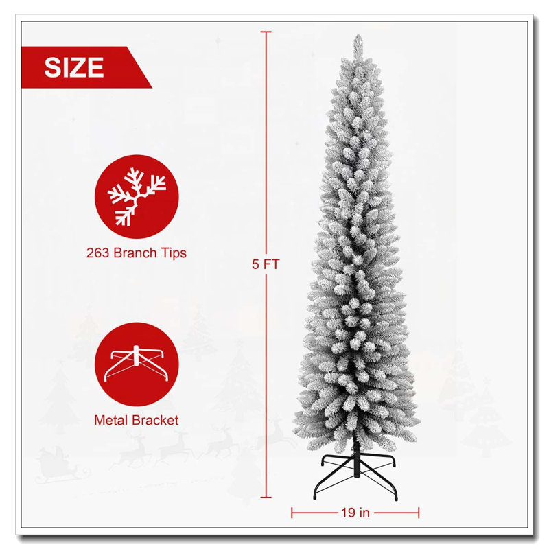 Arbre de Noël 7 pi, H 7 pi