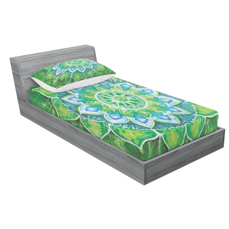 Microfiber Sheet Set, Twin Sheet Set with Fitted Sheet