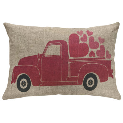 Linen Reversible Throw Pillow