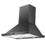 CAVALIERE 30" inch 462 CFM Convertible Digital Wall Mount Range Hood Included Charcoal Filter in Powder Coated Matte Black