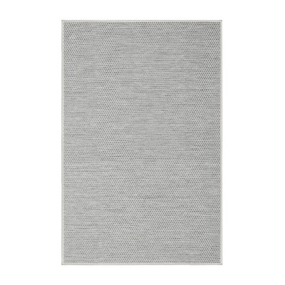 Tapis gris zone contemporaine Hughey