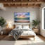 "Coastal Dreams" par Lawrence Leyderman - Art mural acrylique 40 "x 60"-748084687