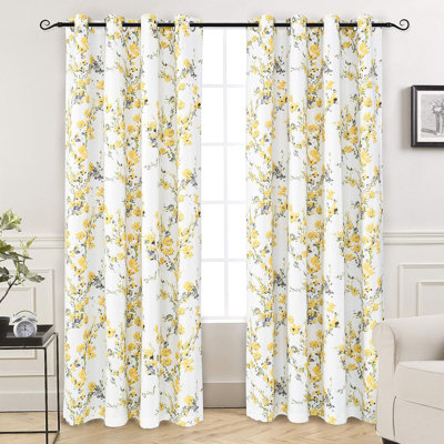 Justyn Room Darkening Curtain Pair
