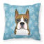  Coussin Snowflake Boxer