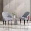 Aashiya 38.5cm H Linen Upholstered Upholstered Back Armchair-147836269