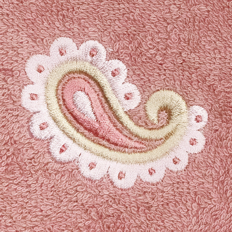  Essuie-mains 100% coton turc, Thé rose