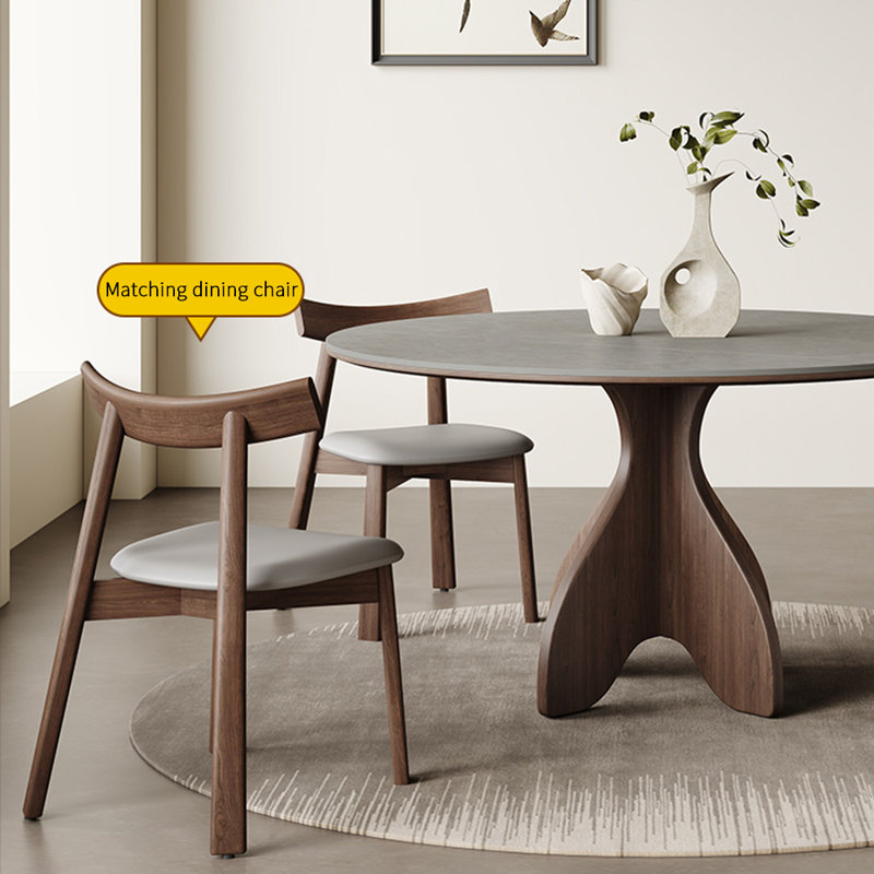Ensemble de table de salle à manger de style nordique, H 29,53 po x L 47,24 po x l 47,24 po